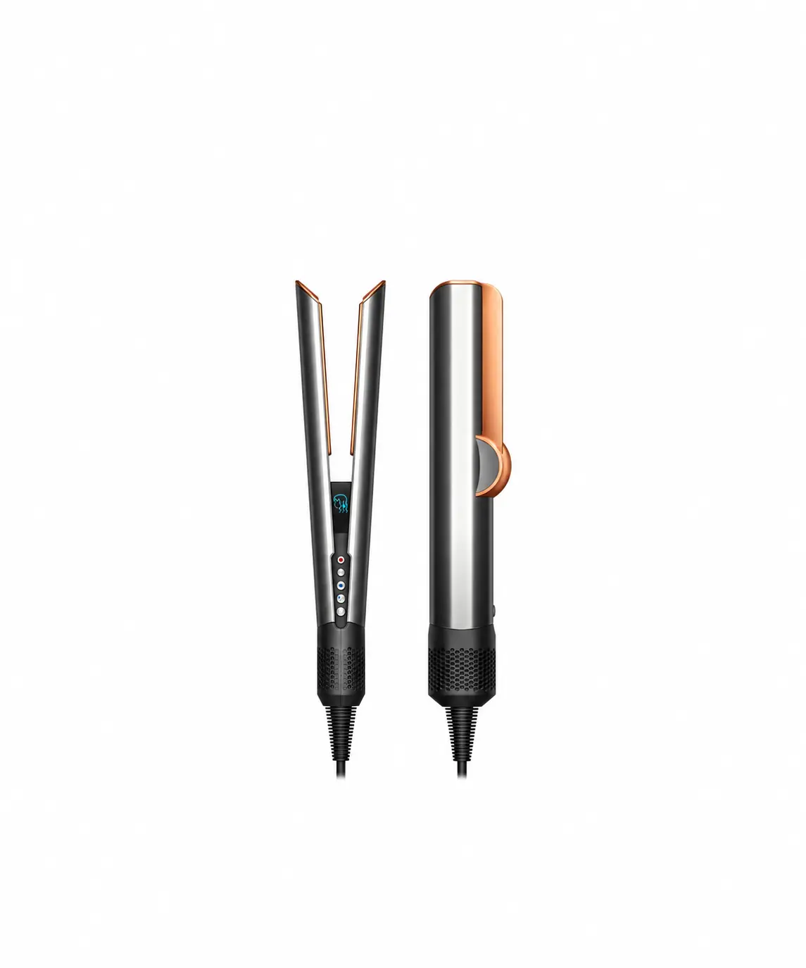 Dyson Airstrait™ dryer and straightener - Bright Nickel / Rich Copper