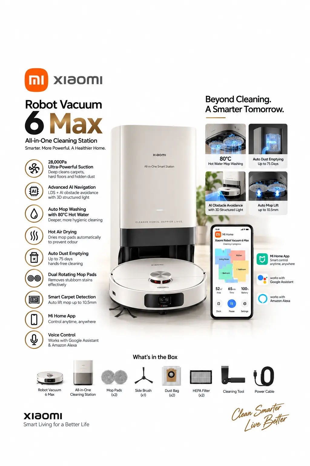 Xiaomi Robot Vacuum 6 Max